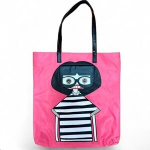 Rare Marc Jacobs Cartoon Pink Tote Bag
